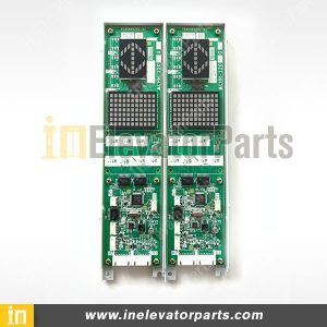 Original Mitsubishi Elevator HOP Display Board LHH-1200EG24, LOP Display PCB LHH-1200CGS24 LHH-1200CAG