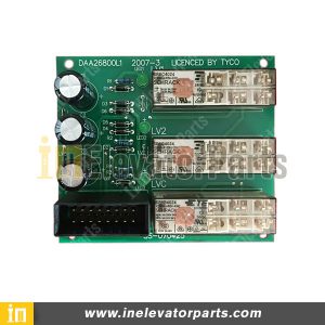 Otis Elevator Door Bypass Control Module, OTIS Elevator Relay Board, OTIS Lift Lift Re-leveling PCB, Elevator Module Relay Motherboard, DAA26800L1, DBA26800L1, Elevator Relay Board Supplier