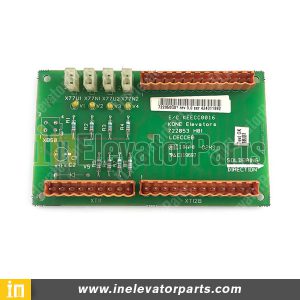 KONE Elevator LCECCEB Board, KONE Lift Weighting PCB, LCECCEB Motherboard, KM722050G01, 7722053H01