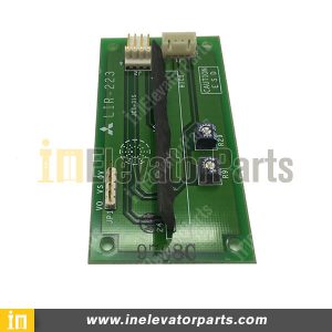 Mitsubishi Elevator Overload Board, Mitsubishi Lift Weighing Device PCB, Elevator Overload Motherboard, Elevator Weighing Device Board, LIR-223