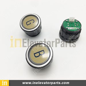 5400 Elevator Push Button D-type, 5400 Elevator Push Button 36mm Size, 5400 Elevator Push Button Red Light, 5400 Elevator Push Button Green Light, D2-CL 2003, D4-CL, D2-CL Push Button