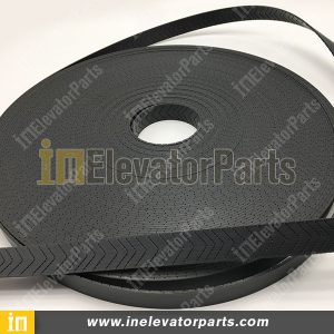 Otis Gen2 Elevator Flat Coated Steel Belt, Elevator Flat Coated Steel Belt Supplier, ContiTech Lift Flat Coated Steel Belt, AAA717W1, V Lines Elevator Flat Belt