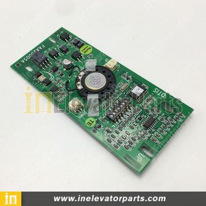 Otis France 2000 Elevator Arrival Gong PCB with Buzzer, Otis Elevator Arrival Gong Indicator Board, OTIS Elevator Hall Indicator PCB, FAA25005A1, FAA610DD1